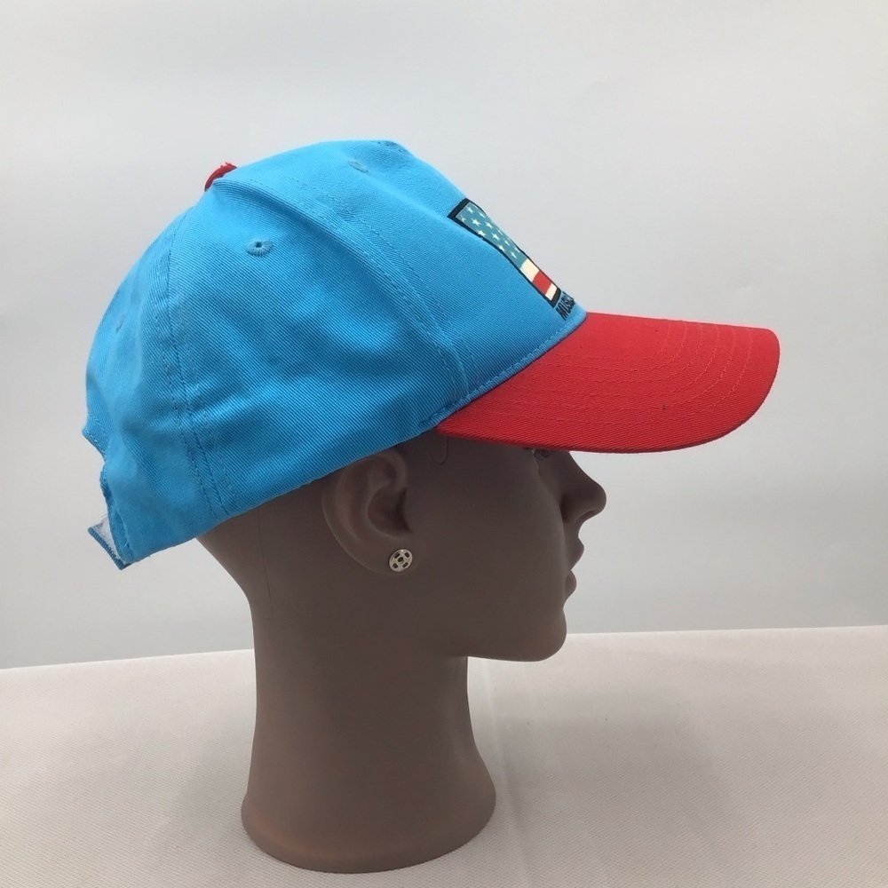 MTV Vibrant Blue and Red Hat - Picture 2 of 8